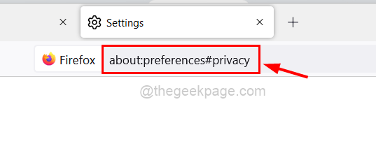 Configuración de privacidad Firefox 11zon
