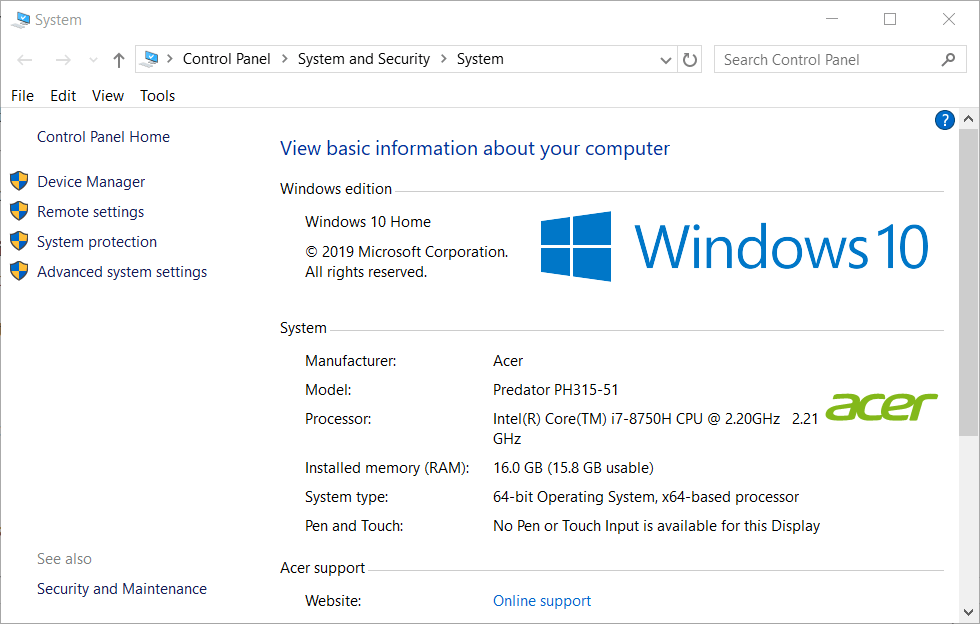Systeemvenster musicbee opent Windows 10 niet