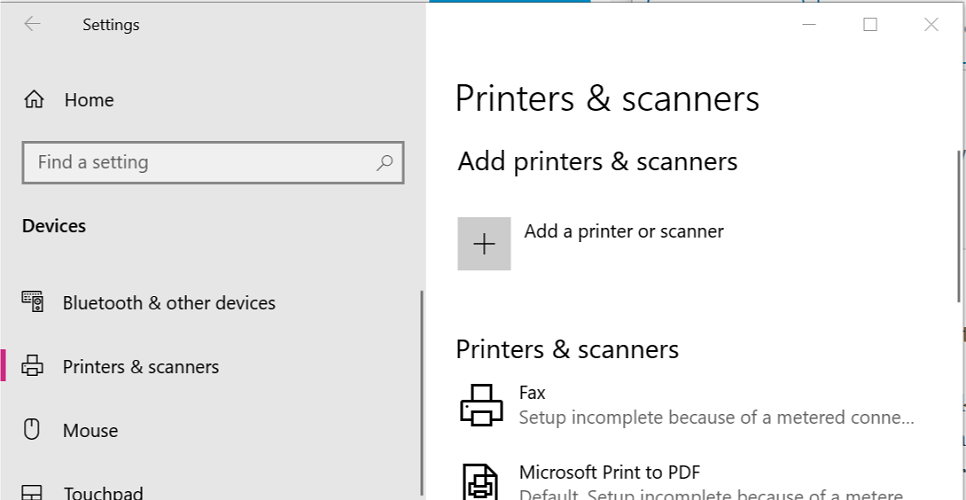 O visualizador de fotos do Windows não imprime