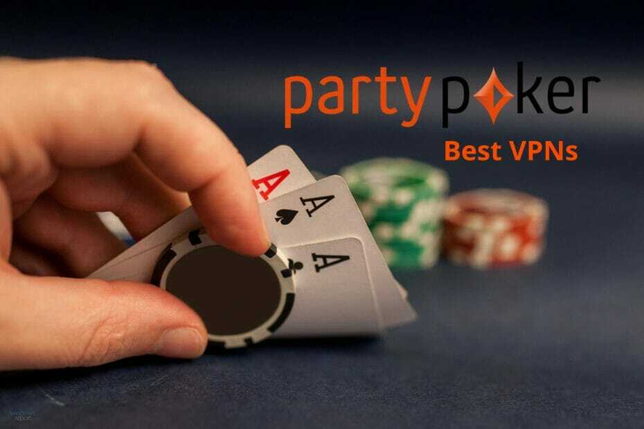 PartyPoker가 제한없이 플레이 할 수있는 5 가지 최고의 VPN
