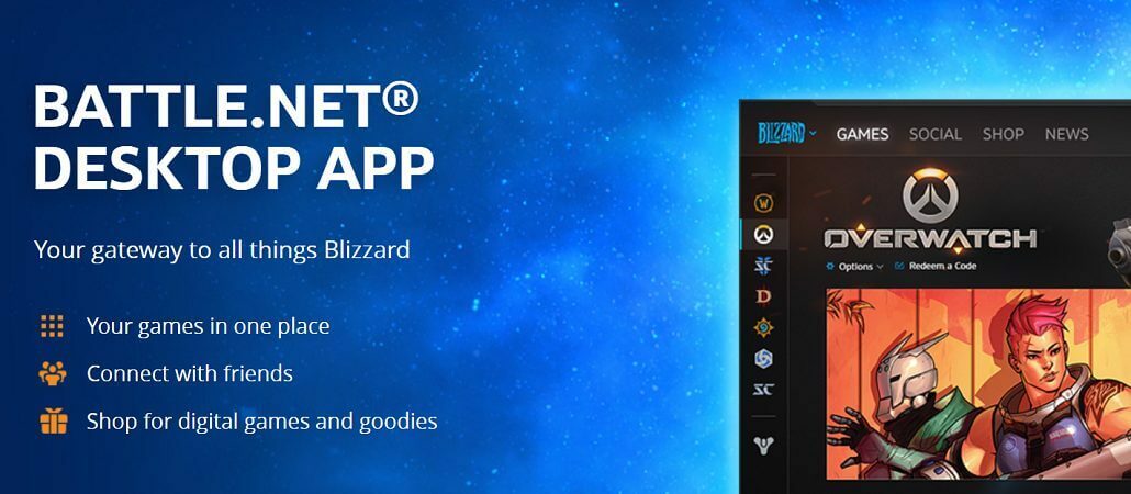 FIX: Blizzard Battle.net नेटवर्क और अनपेक्षित त्रुटि