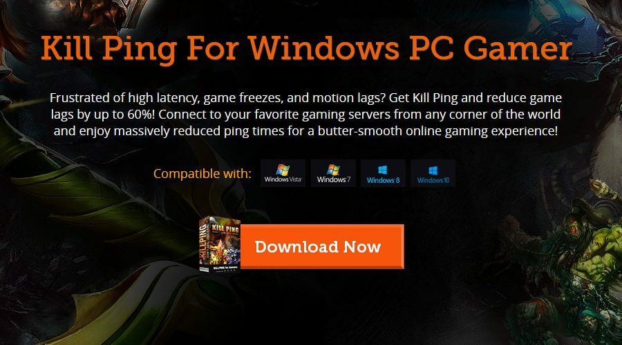 Download Kill Ping voor Windows 10, 8, 7, Vista [Nieuwste versie]