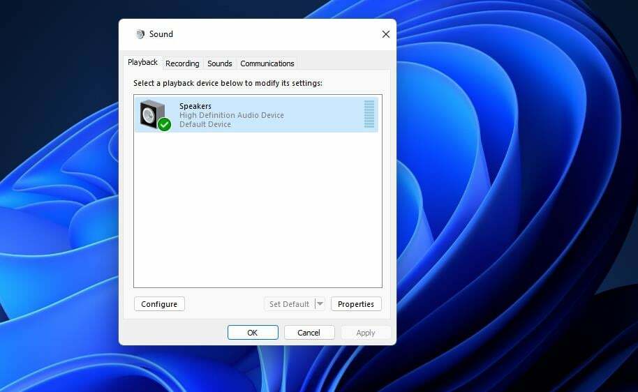 Lejátszás lap Windows 11 hdmi hang nem működik