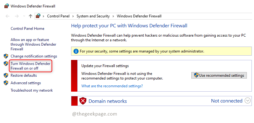 Windows Güvenlik Duvarı