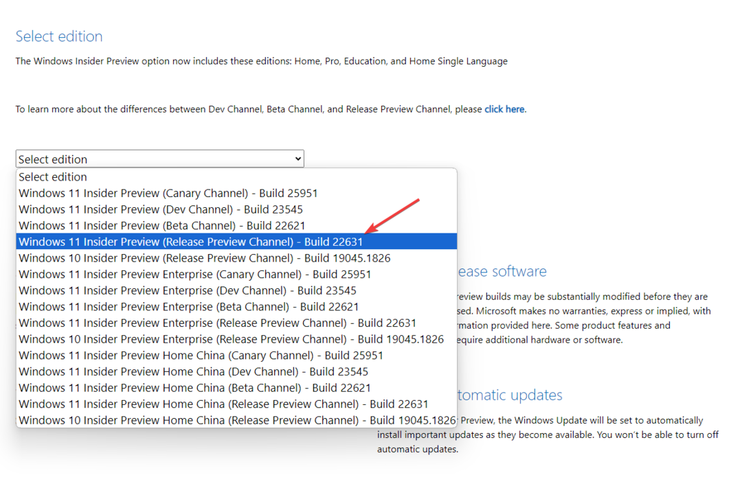 Windows 11 Insider Preview (Release Preview Channel) – Build 22631. - Windows 11 23H2: Anleitung zum Herunterladen