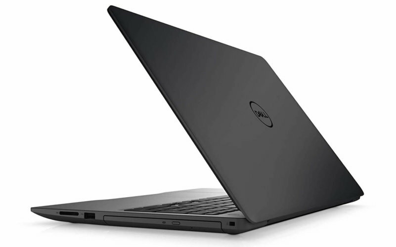 Dell Inspiron 5000 must reede sülearvuti koos ssd-ga