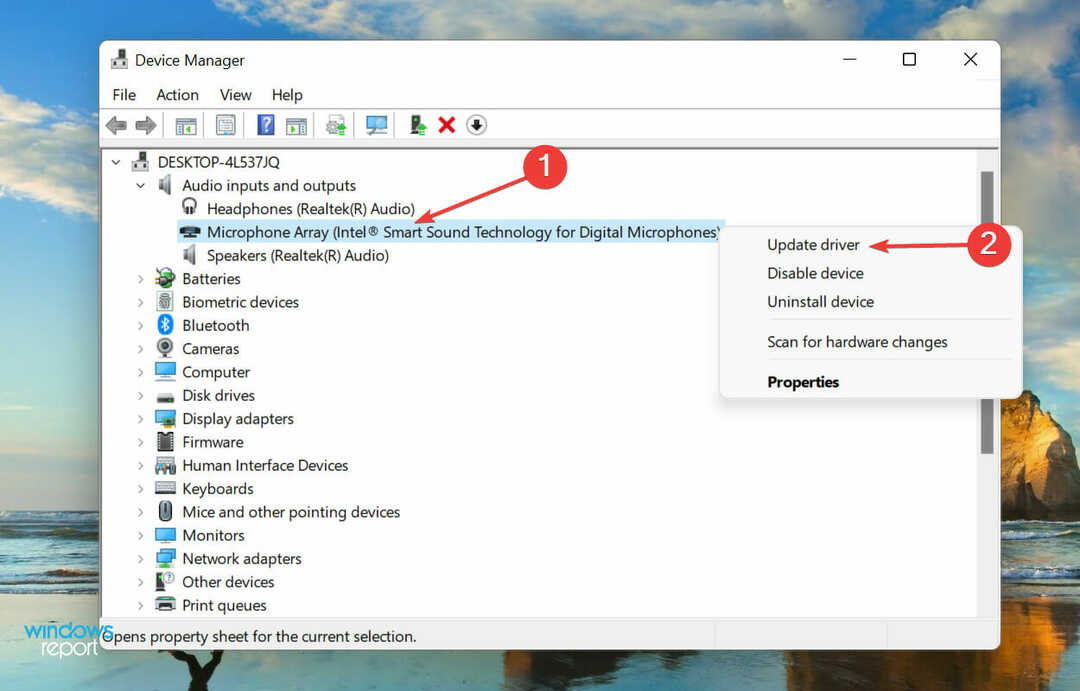 Aktualizáciou ovládača na opravu zoomu sa nepodarilo rozpoznať mikrofón v systéme Windows 11