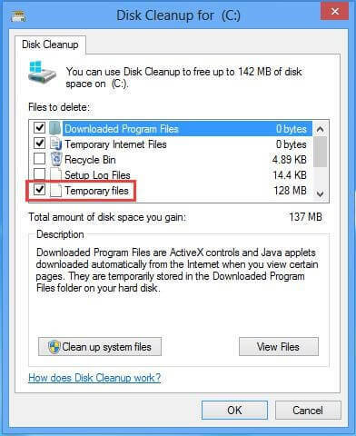 disk temizleme geçici dosyaları Avipbb.sys Hatası