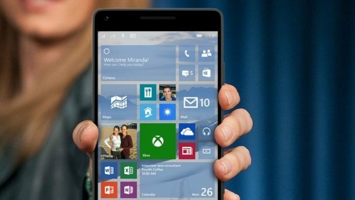 Windows 10 Mobile Redstone 2 นำการแจ้งเตือนขอบ