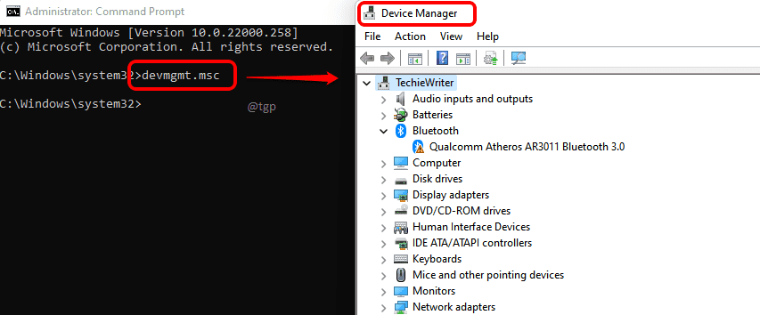 Lijst met items in het Configuratiescherm Voer opdrachten uit in Windows 11