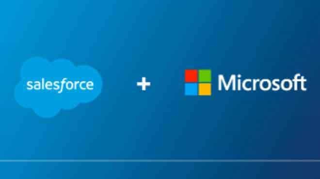Salesforce-og-Microsoft