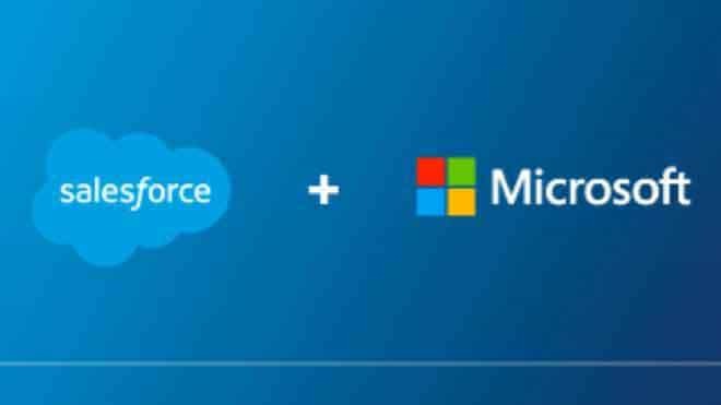 Salesforce ו- Microsoft