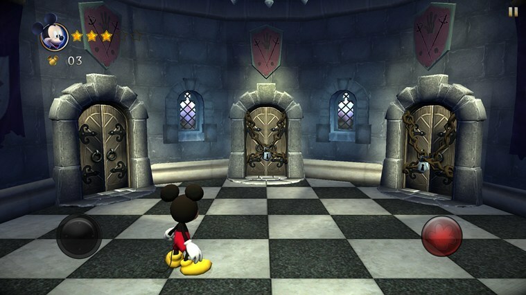 Jocul Castelul Iluziei cu Mickey Mouse pentru lansările Windows 8, 10, descărcați acum
