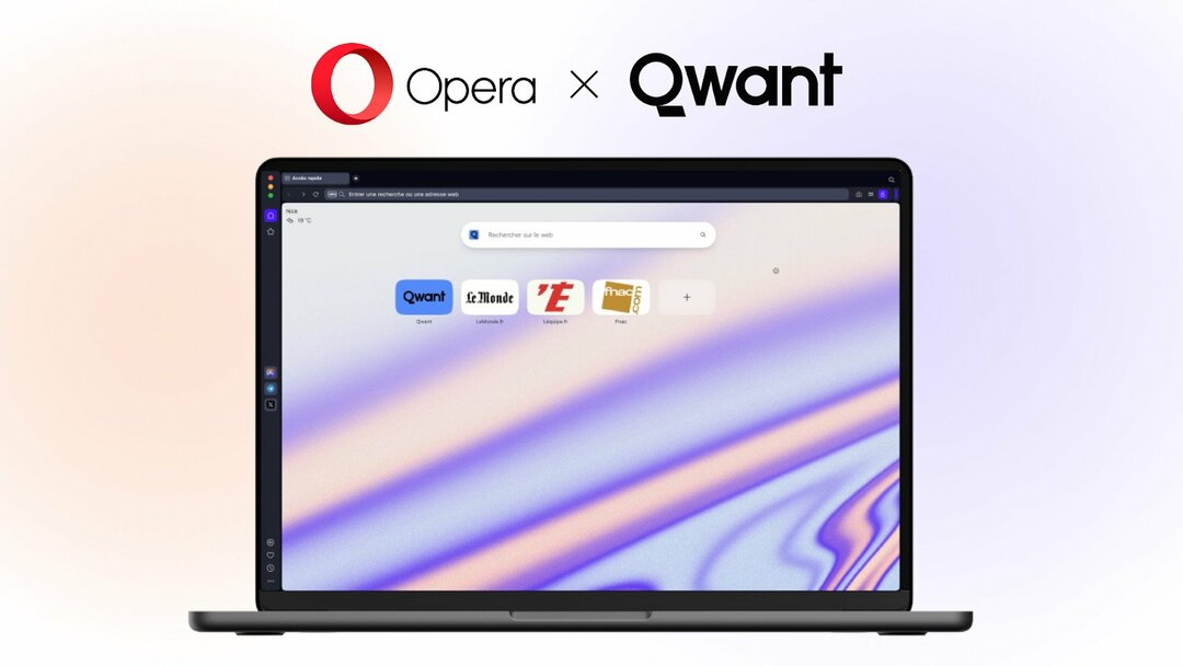 Opera anuncia un navegador especial para usuarios de Qwant en Francia