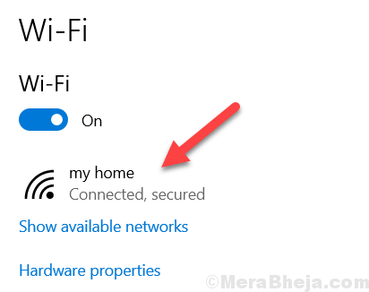 Wifi свойства Мин