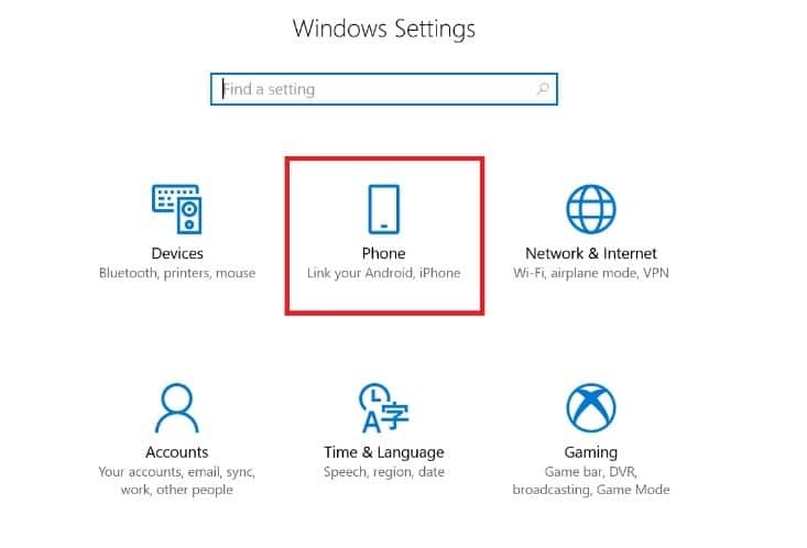 Il collegamento di telefoni Android e iOS a PC Windows 10 presenta una serie di limitazioni