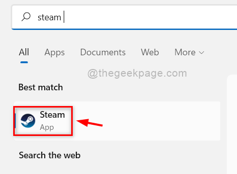 Steam 11zon'u açın