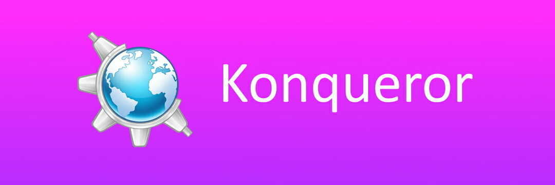 Το καλύτερο πρόγραμμα περιήγησης konqueror για το kali linux