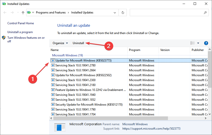 деинсталирайте, за да коригирате липсата на устройства за възпроизвеждане Windows 10