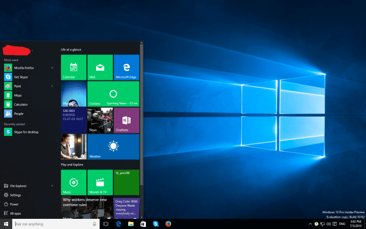 Найновіша операційна система Microsoft Windows 10 фокусується на надійності, продуктивності, терміні служби батареї та сумісності
