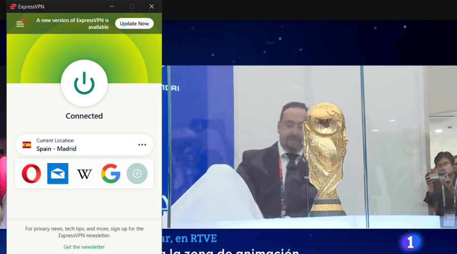 expressvpn conectado a madrid proti Ekvádoru vs Senegal en vivo