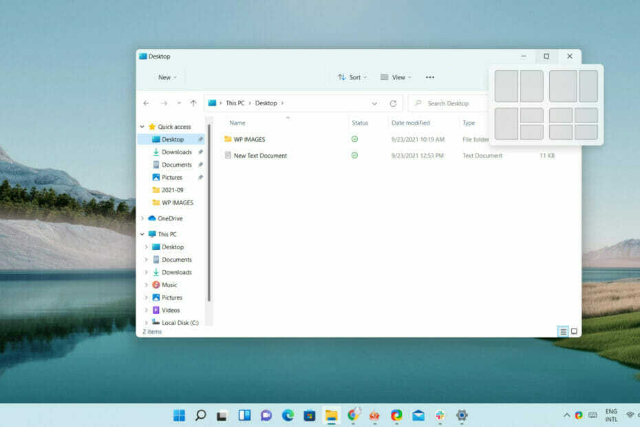 Windows 11 multitâche