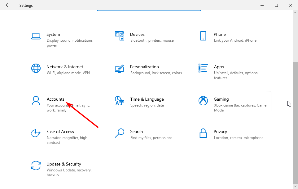tilit poistavat Windows 10 -salasanan