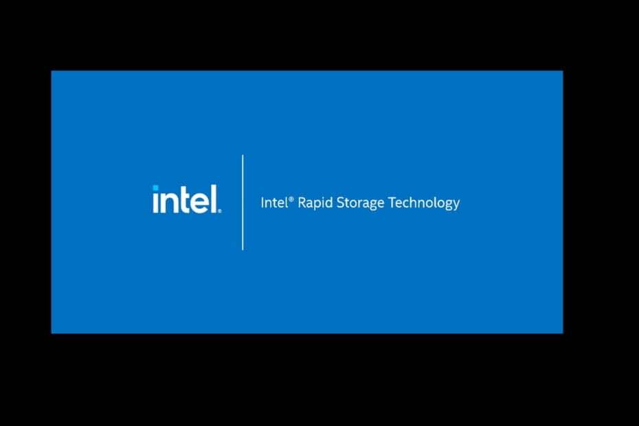 แก้ไข: ไม่ได้ติดตั้งไดรเวอร์ Intel Rapid Storage Technology
