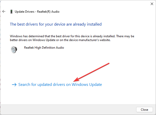 Perbarui driver - Driver Audio terbaik untuk Windows 10