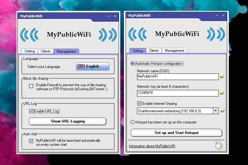 MyPublicWifi-tietokone