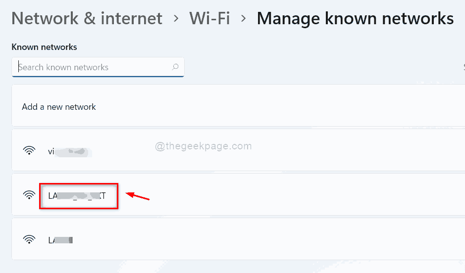 ปิดใช้งานการเชื่อมต่อกับเครือข่าย Wi-Fi เฉพาะโดยอัตโนมัติใน Windows 11