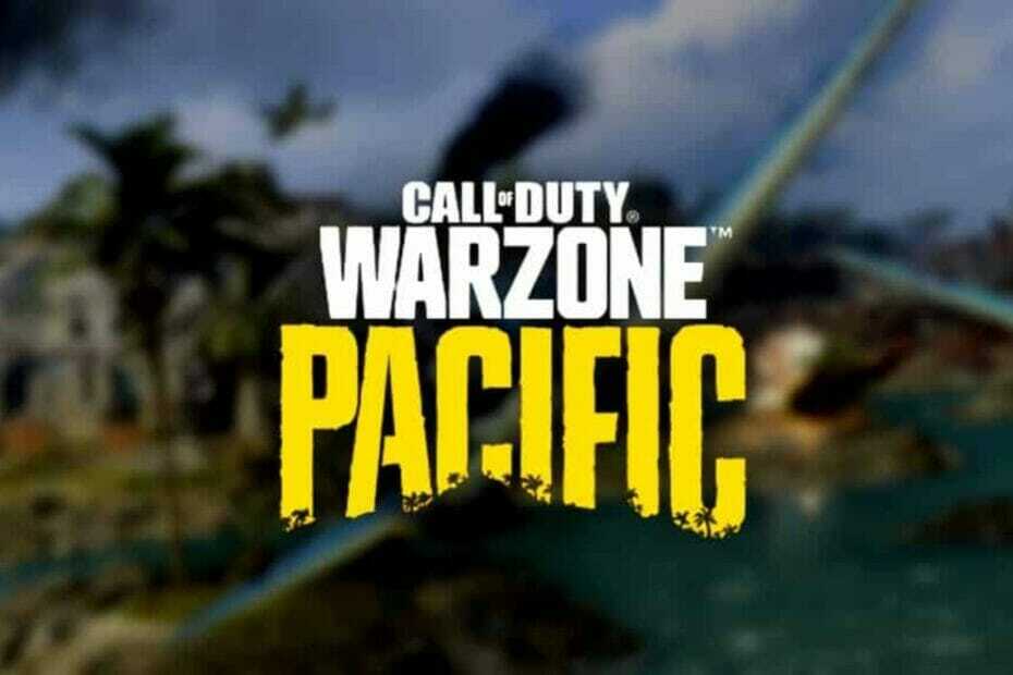 Kako odpraviti zamik v Warzone Pacific v nekaj časa