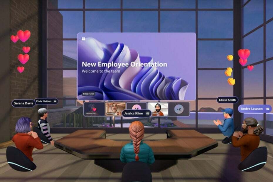 Microsoft Teams Meetings のアニメーション背景が 5 月に登場