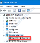 Intel HD -näytönohjain