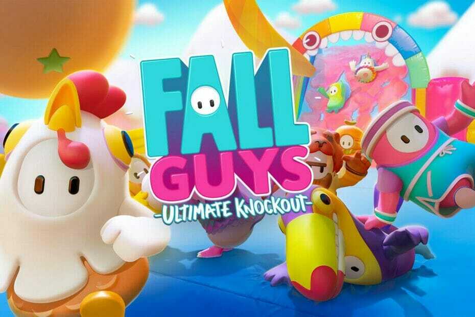 popravi zaostanek Fall Guys Ultimate Knockout