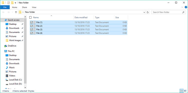 Massenumbenennen von Dateien Windows 10 1