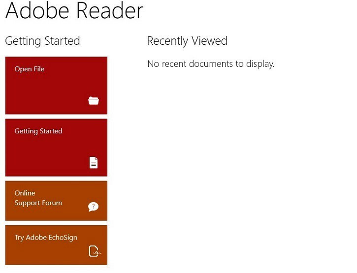 Aplikacija Adobe Reader Touch dobi popravke napak v trgovini Windows