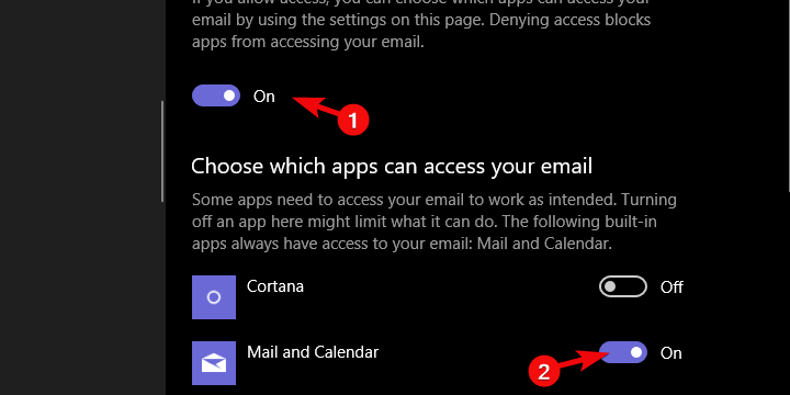 app di posta di Windows 10 bloccata nella posta in uscita