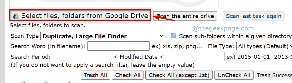 Επιλέξτε Files Folders From Drive 11zon