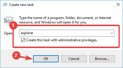 Windowsi kausta juurdepääs on keelatud