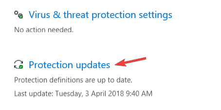 Windows Defender-Update wird nicht installiert