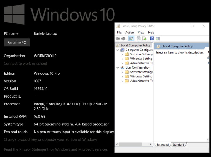 Jubilæumsopdateringsannoncer, der allerede bugter Windows 10 Pro-brugere