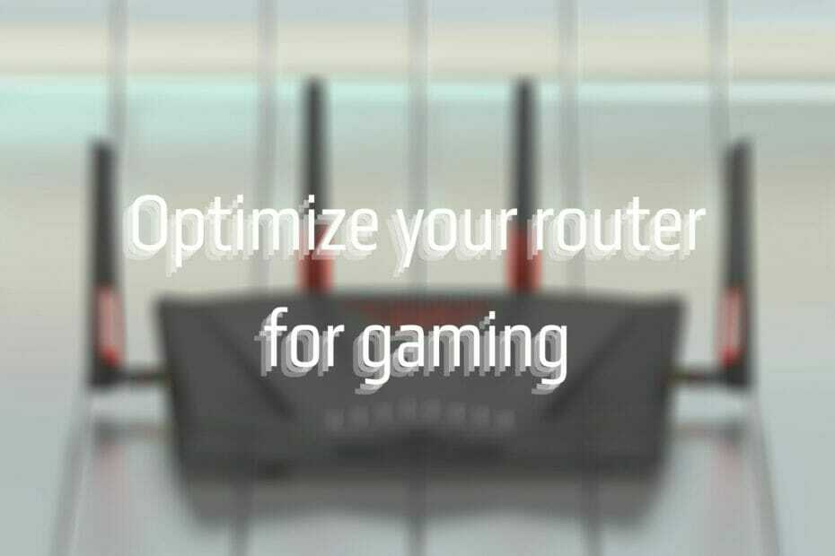 Optimiser le routeur pour les jeux