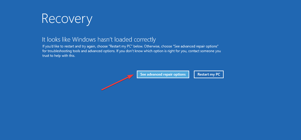 Katso lisäkorjausvaihtoehdot korjataksesi bootrec ei tunnisteta Windows 11