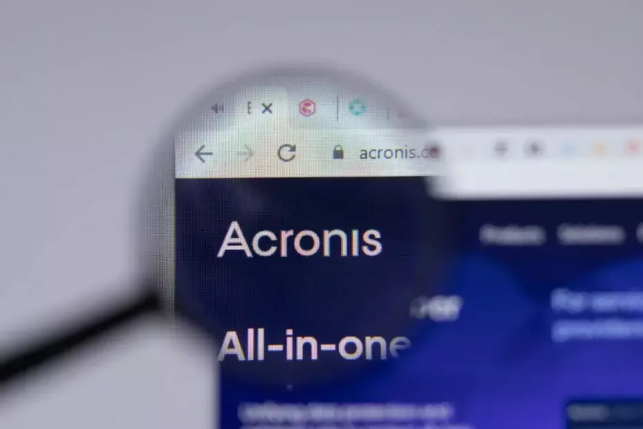 acronis disk yöneticisi