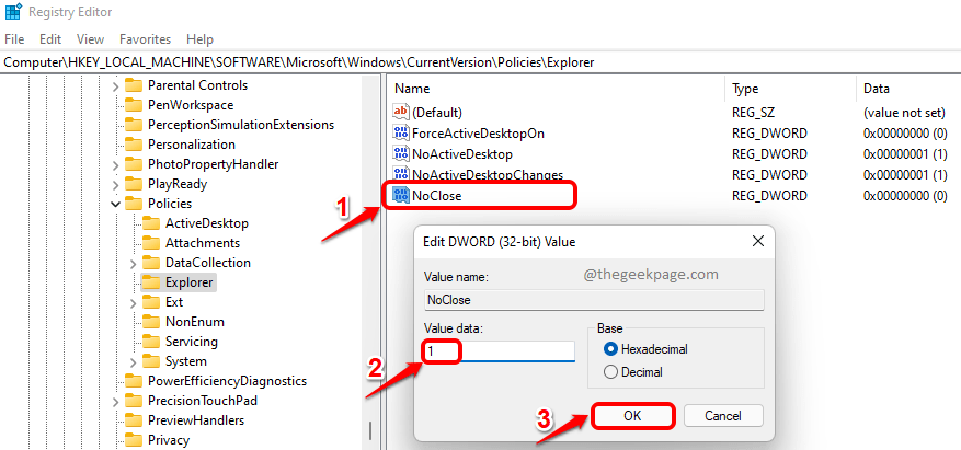 Как да премахнете бутона за захранване, за да предотвратите изключване на потребителя на Windows 11 или 10