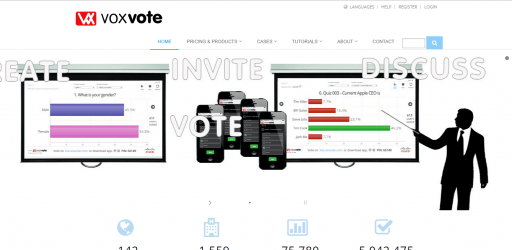 Voxvote - hlasovanie publika