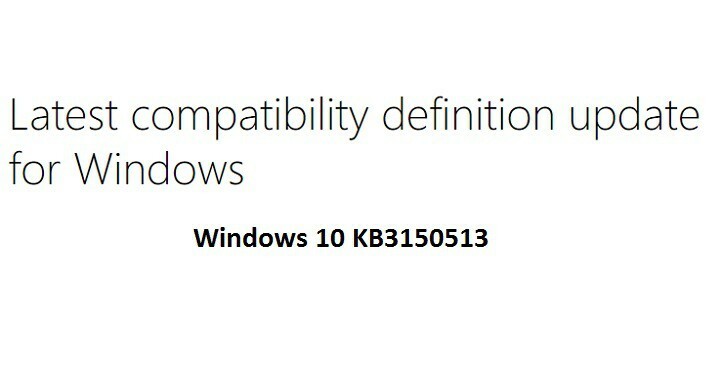 იდუმალი Windows 10 KB3150513 დაბრუნდა და შეცდომებს იწვევს