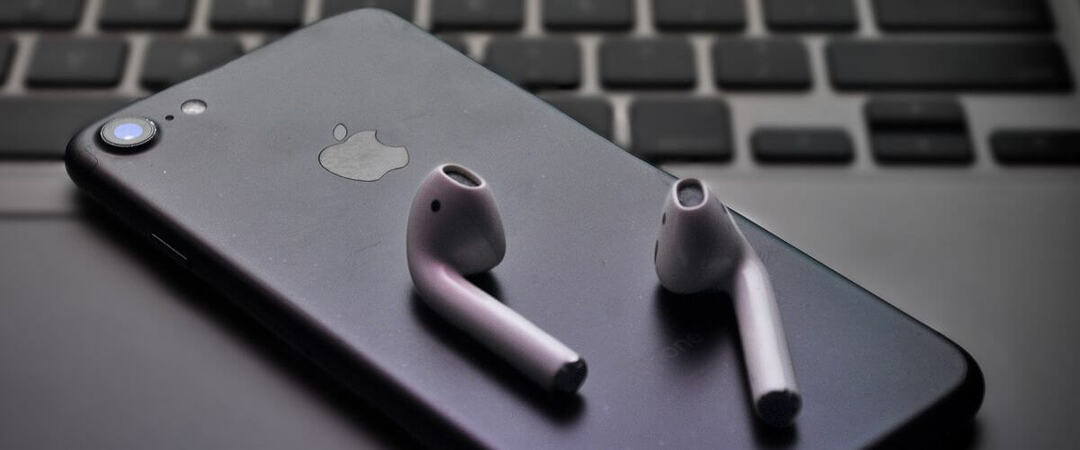 Airpodid telefonis - Apple'i muusika ei mängi Bluetoothi