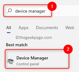 Windows-Geräte-Manager mind